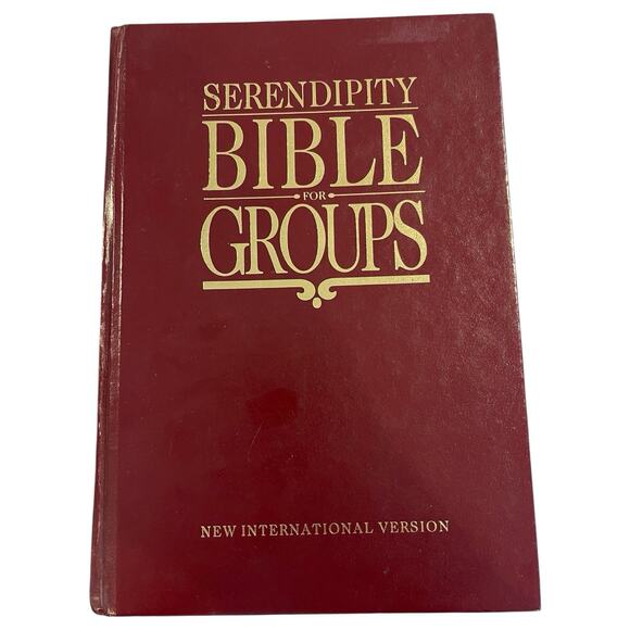 Serendipity Bible for Groups New International Version NIV First Edition 1988 - Picture 1 of 7